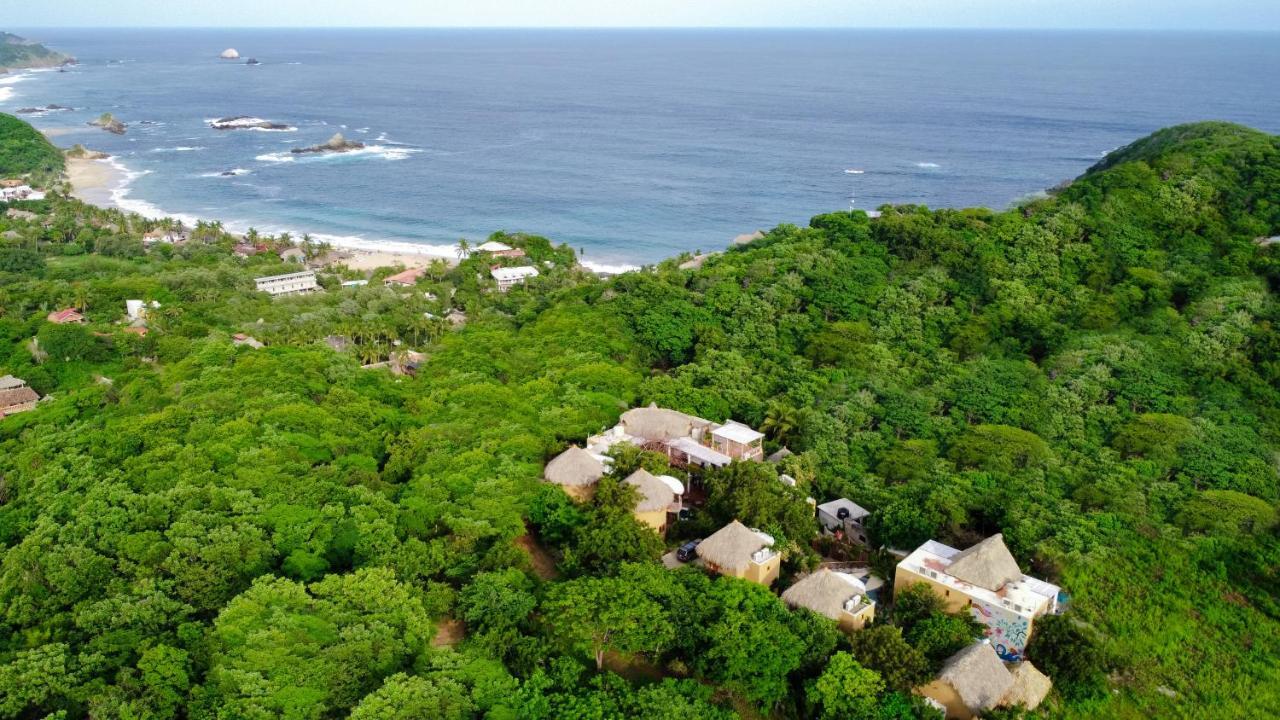 Carpe Diem Casitas & Villas Mazunte Eksteriør billede
